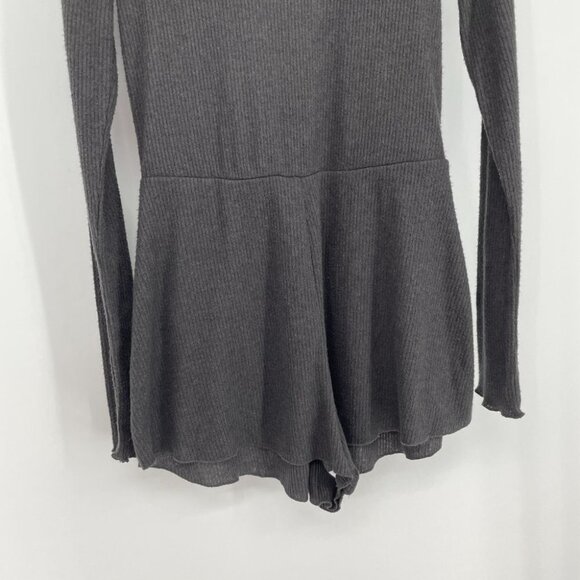 Out From Under grey high neck  open back romper - Picture 12 of 16